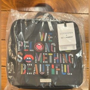 NWT Sephora We Belong to Something Beautiful Makeup Bag Limited Edition